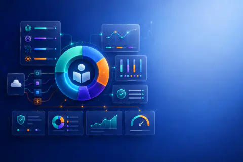 PMP 2026 mock exams course cover with project management dashboard and practice test visuals